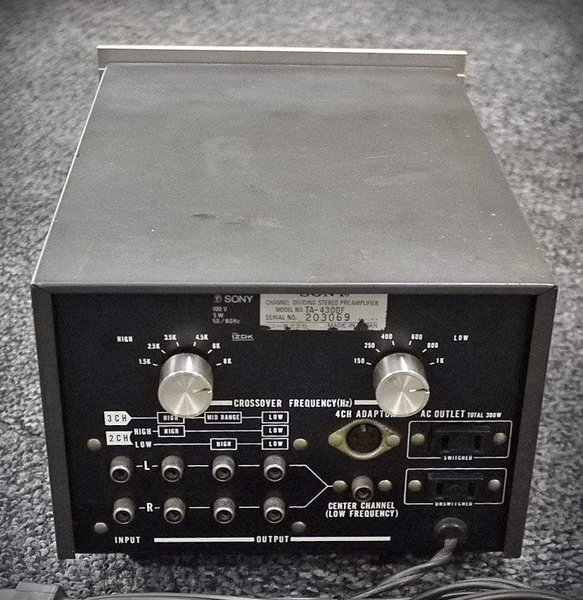 ソニー SONY TA-4300F 3チャンネルデバイダー