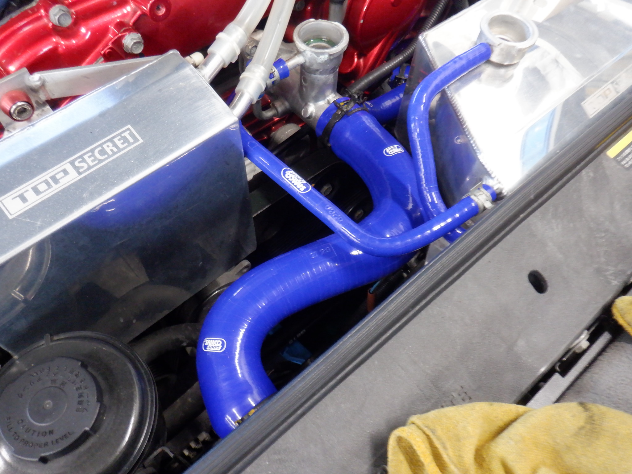 R35 ラジエターホース 一式交換 & スプリング交換 バネレートアップ