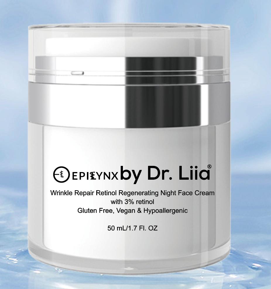 Gluten-Free Vegan Wrinkle Repair Retinol Cream | Epilynx