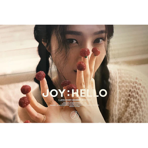 JOY (RED VELVET) - HELLO OFFICIAL POSTER - CONCEPT 5 – EVE PINK K-POP