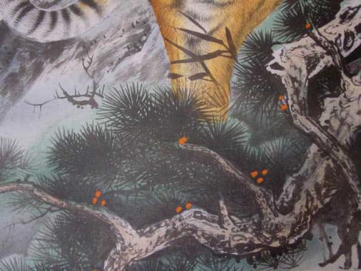 山水画掛け軸第三部/中国山水画