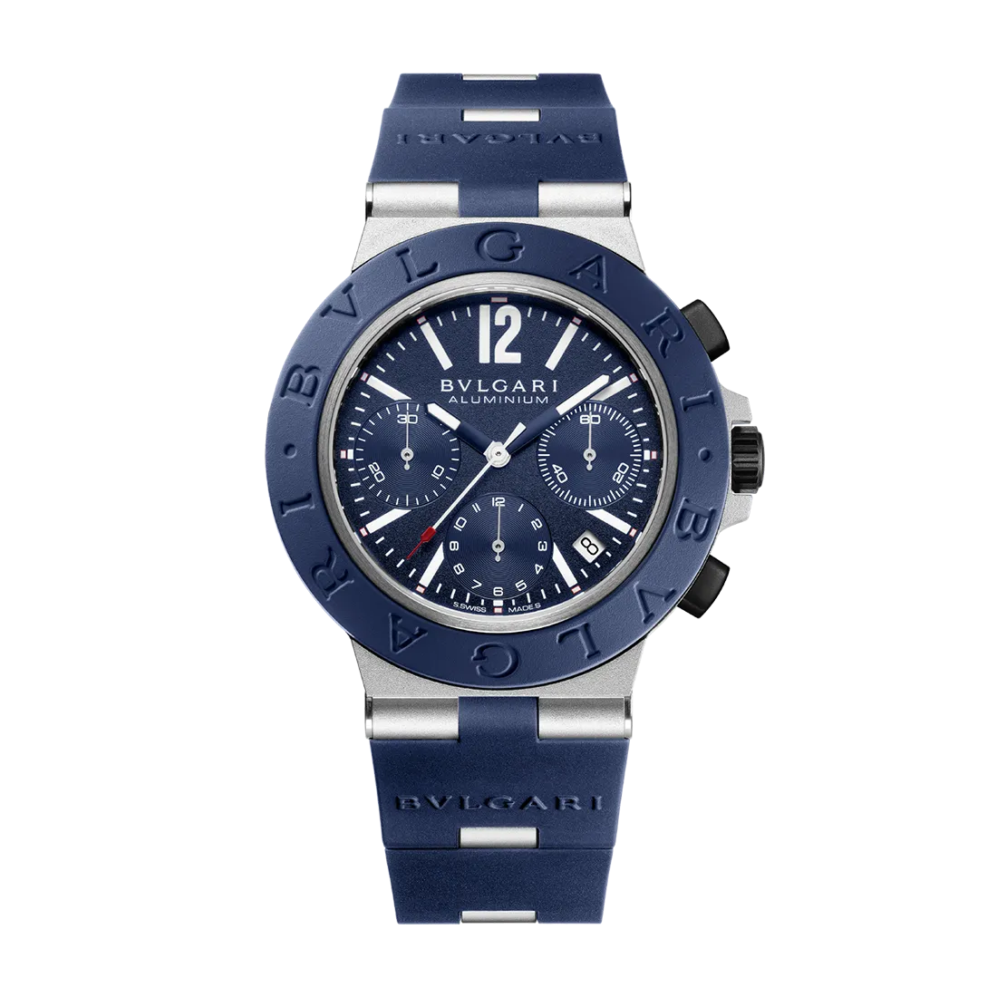 ブルガリ アルミニウム ブルー クロノグラフ 104234｜ブルガリ