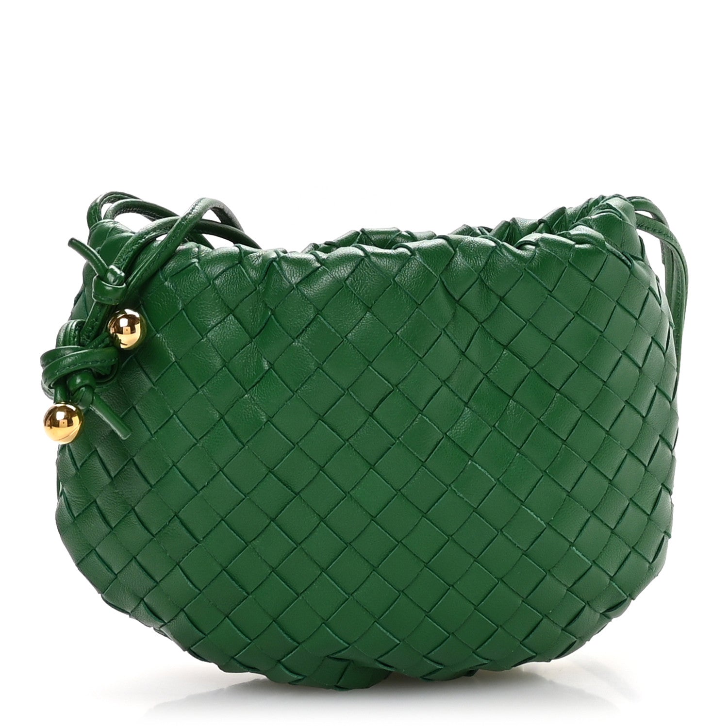 Bottega Veneta Nappa Intrecciato Mini Bulb Racing Green 1795660