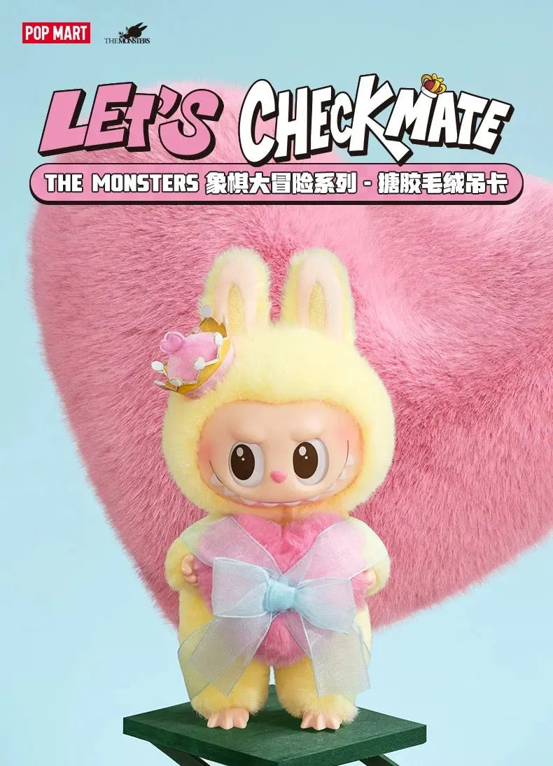 Labubu The Monsters Let's Checkmate Vinyl Plush Hanging Card | Art