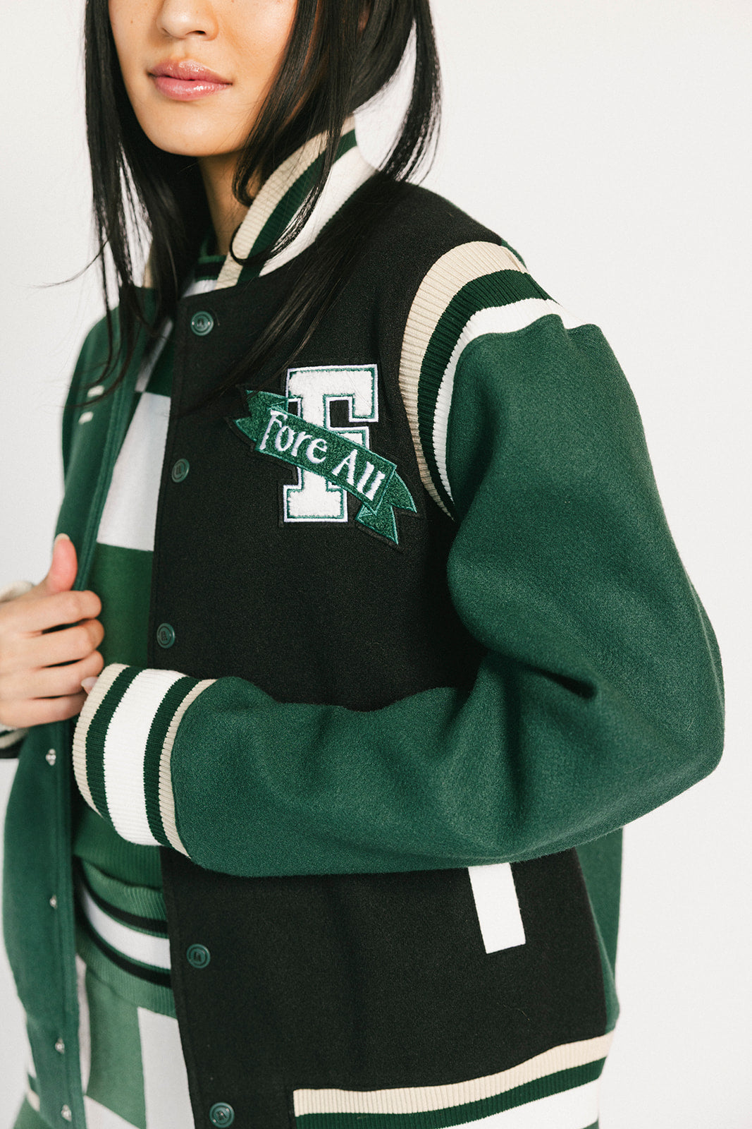 Captains Jacket - Green/Black – foreall.com