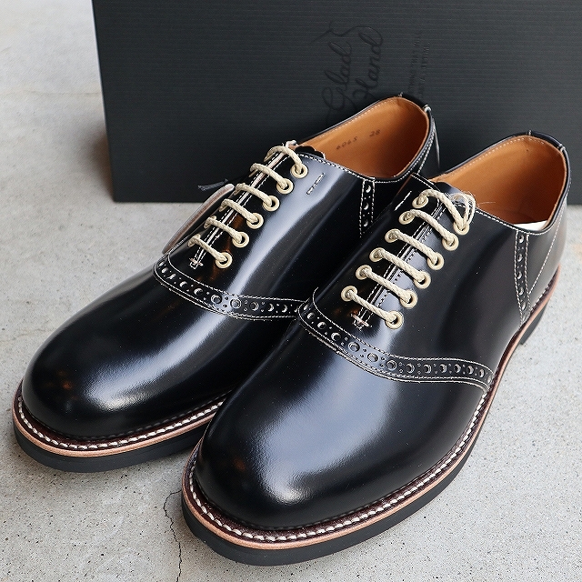 GladHand,グラッドハンド×REGAL,リーガル コラボ サドルシューズ Black