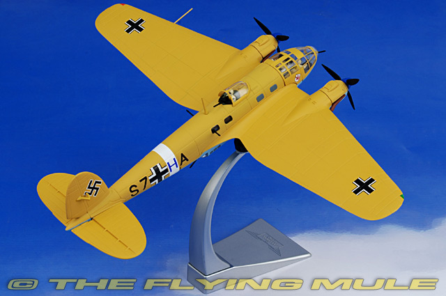 Corgi AA33708 - He 111 Diecast Model, Luftwaffe StG 3, Libya, 1941