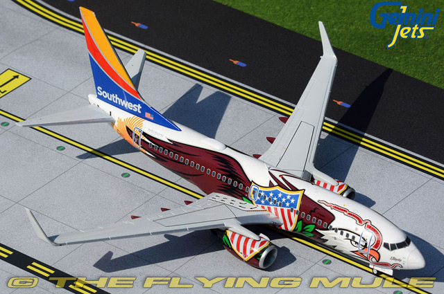 737-700 1:200 Diecast Model - GeminiJets GJ-G2SWA872 - $81.95