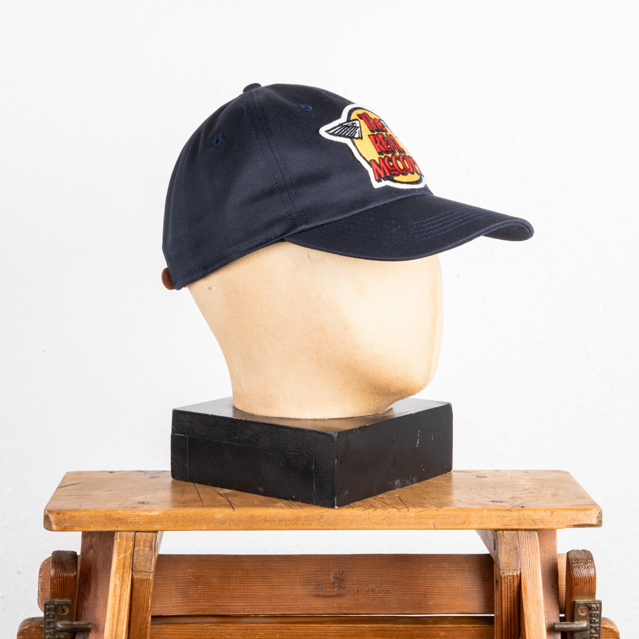The Real McCoy's Logo Baseball Cap Navy – Frans Boone Store