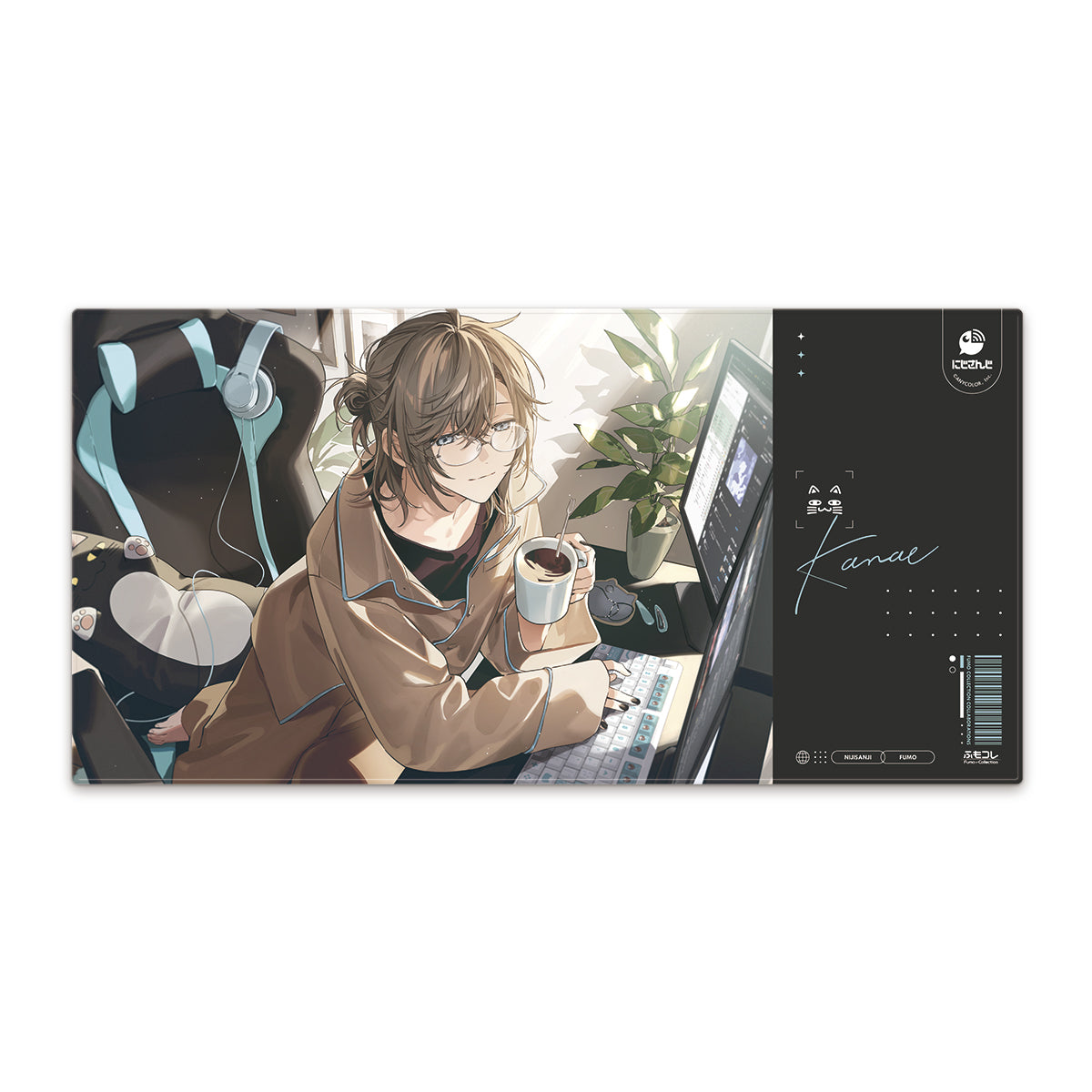 にじさんじ × ふもコレ ゲーミングマウスパッド 叶 2XL｜ふもコレ(Fumo
