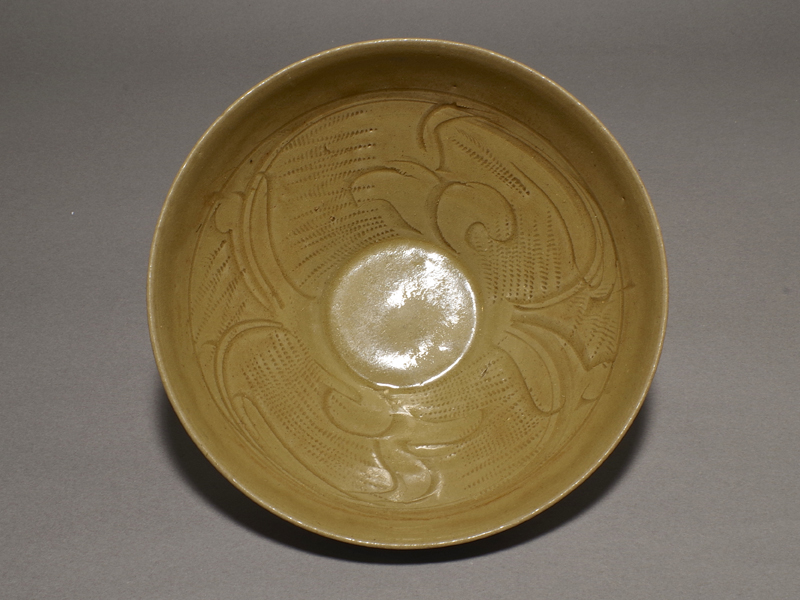 龍鳳凰陽刻青磁茶碗 珠光青磁茶碗 南宋時代 Juko Southern Song Dynasty Celadon Teabowl