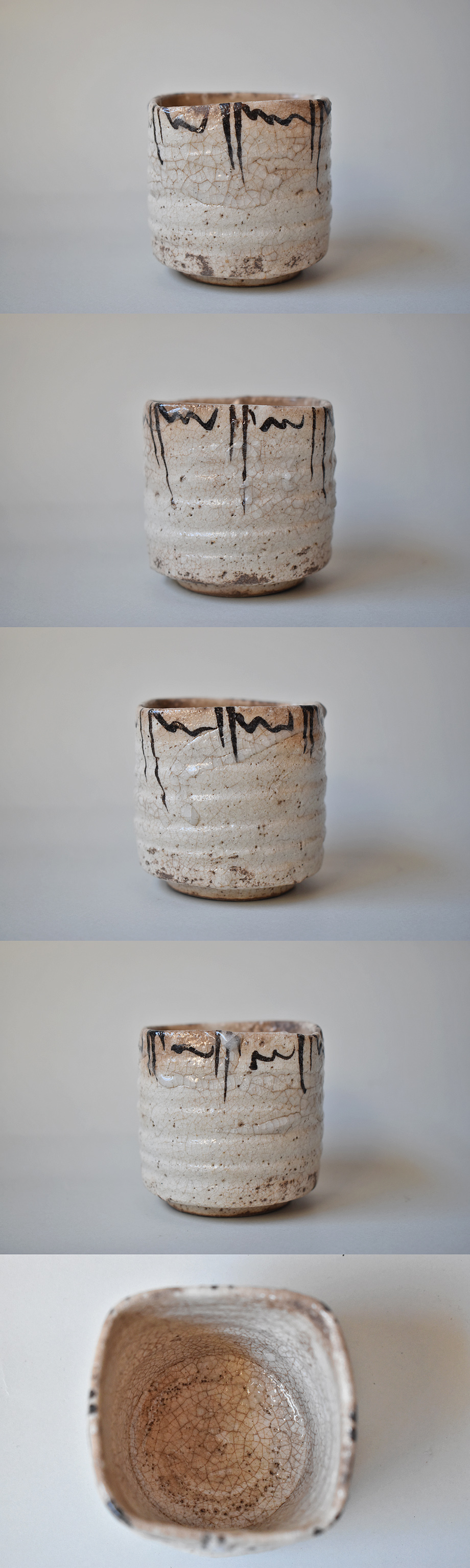 古童 - 復興織部 向付 見立酒器 | 古美術品専門サイト fufufufu.com