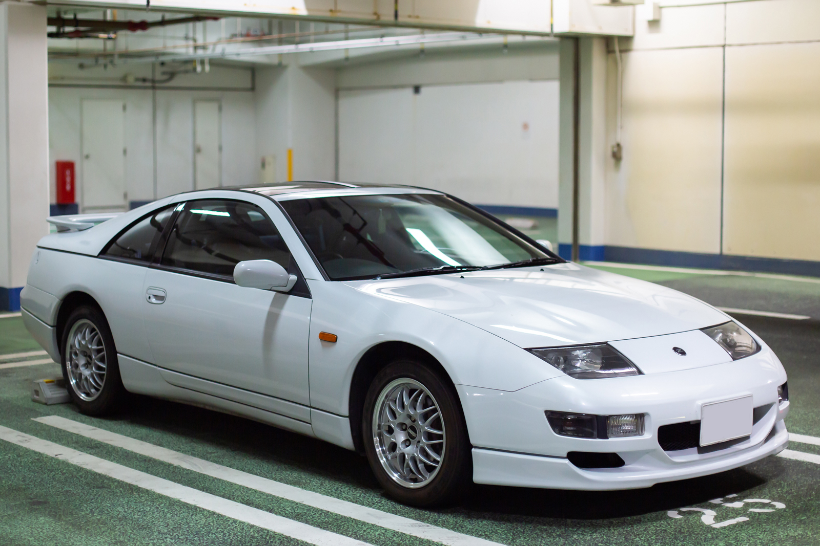 Z32…その152、ホイール交換。-純正オプションBBS- | 覆水盆にキャッチ