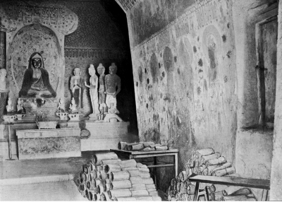 视点】敦煌藏经洞里的中国书法史（图）_社会与文化_中国甘肃网