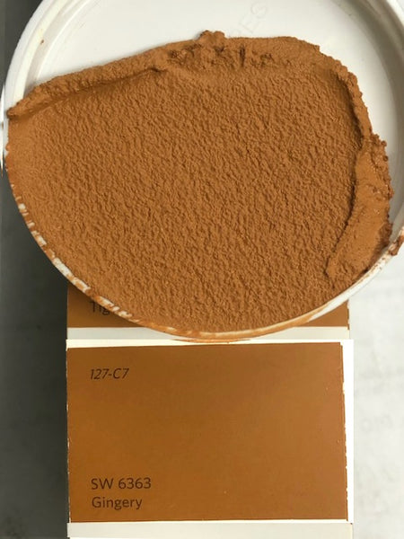 XT Custom matches SW 6363 Gingery in Unsanded Grout – Grout360