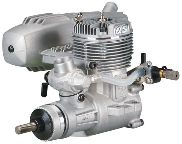 OSM46AX - OS 46 AX w/Muffler/Rem Needle By OS ENGINES @ Great Hobbies