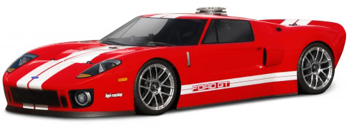 HPI7495 - 1/10 Body Ford GT 200mm (WB255mm) By HPI @ Great Hobbies