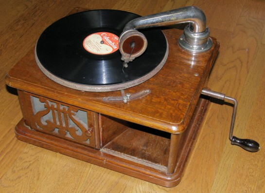 ニッポノホン／ユーホン1号卓上蓄音機