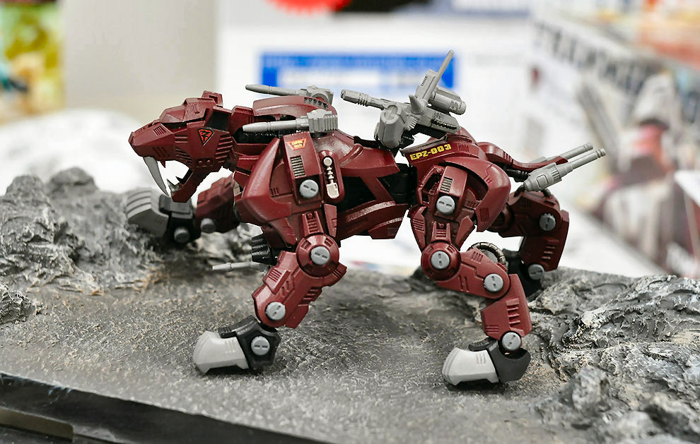 MSS MZ003 Zoids EPZ-003 1/144 Saber Tiger [Tomytec]: Big Size
