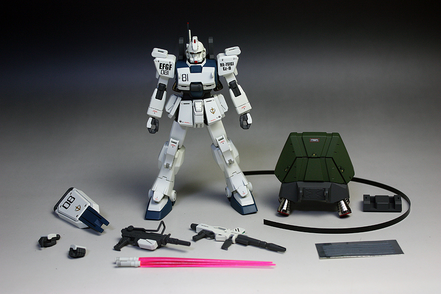 HGUC 1/144 RX-79[G] Ez-8 Gundam Ez8: Painted Build – GUNJAP