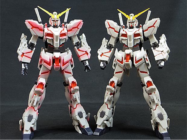 ROBOT魂 Unicorn Gundam (Psycho Frame 発光仕様) GLOWING STAGE Set