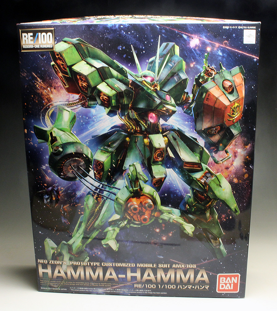 WORK REVIEW] RE/100 HAMMA-HAMMA painted build – GUNJAP