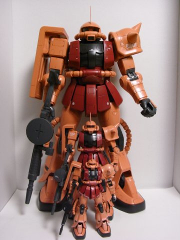 メガサイズモデル シャア専用ザク まとめ - ガンプラ BLOG (ブログ)