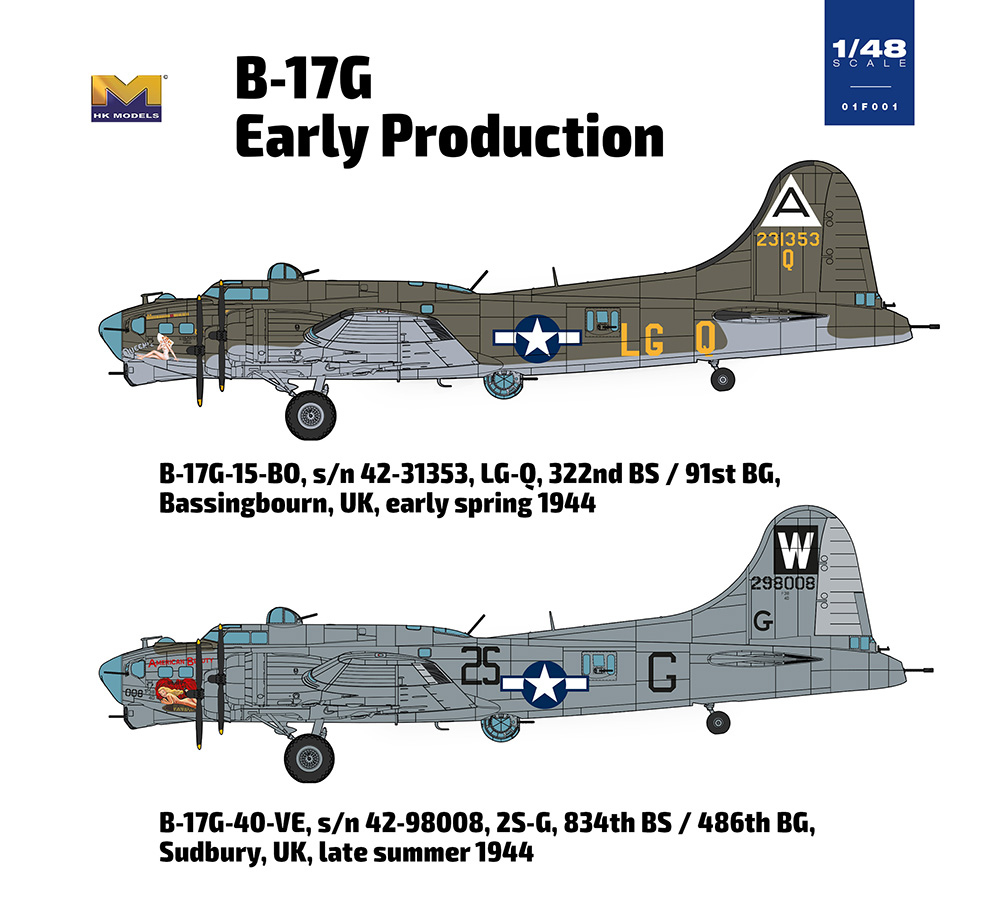 B-17G フライングフォートレス 前期型 | 株式会社 ハセガワ