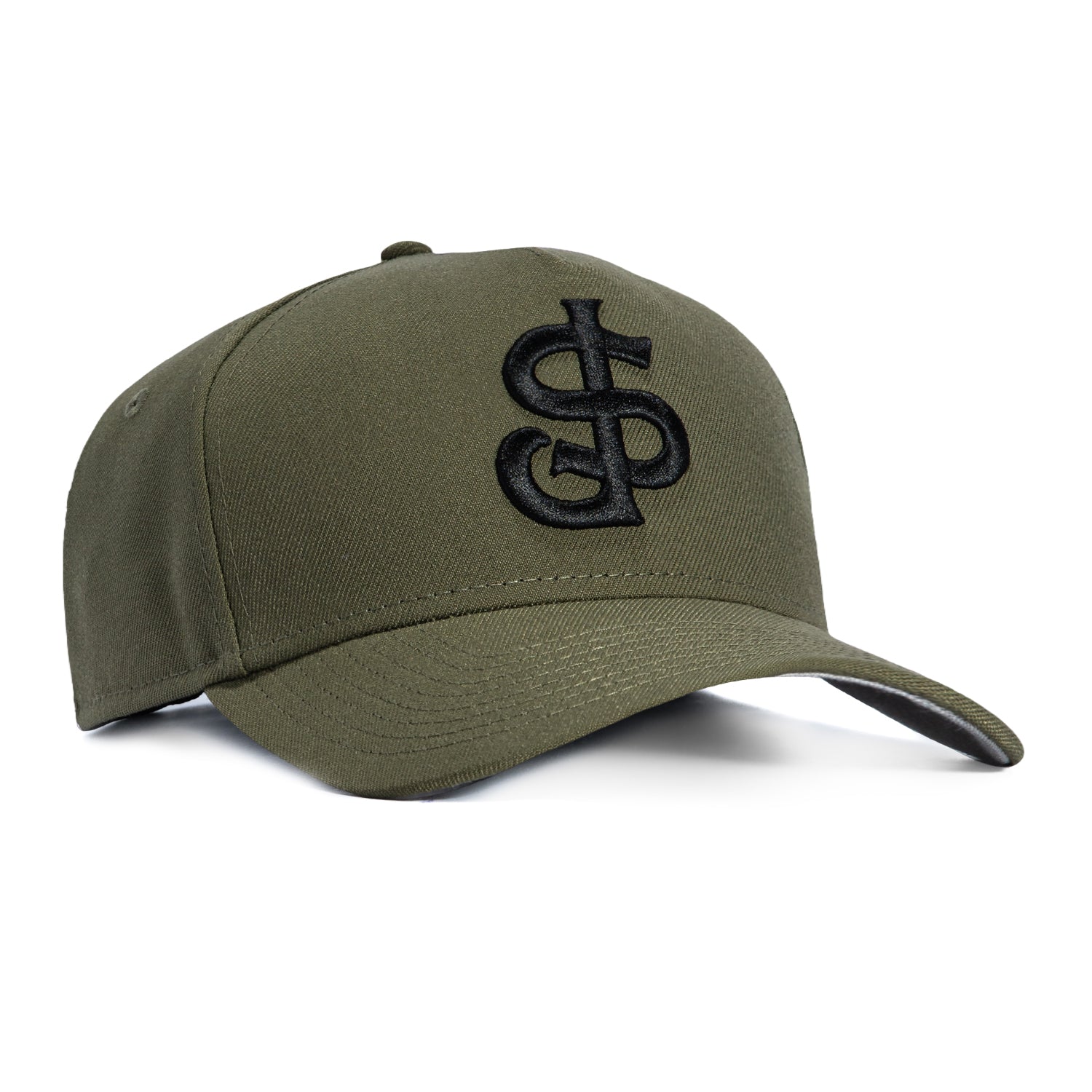 New Era 9Forty A-Frame San Jose Giants Snapback Hat - Olive, Black