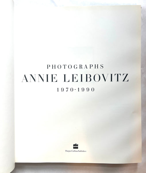 Photographs Annie Leibovitz 1970-1990 – High Valley Books
