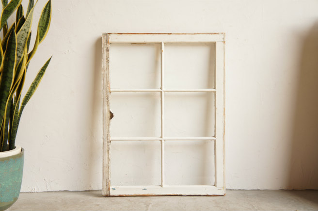 HOMEWARD [ホームワード] / アンティーク ミルクペイント 窓枠①