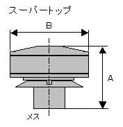 黒耐熱 ステンレス スーパートップ φ120mm 【ハゼ折り煙突】 | 【黒