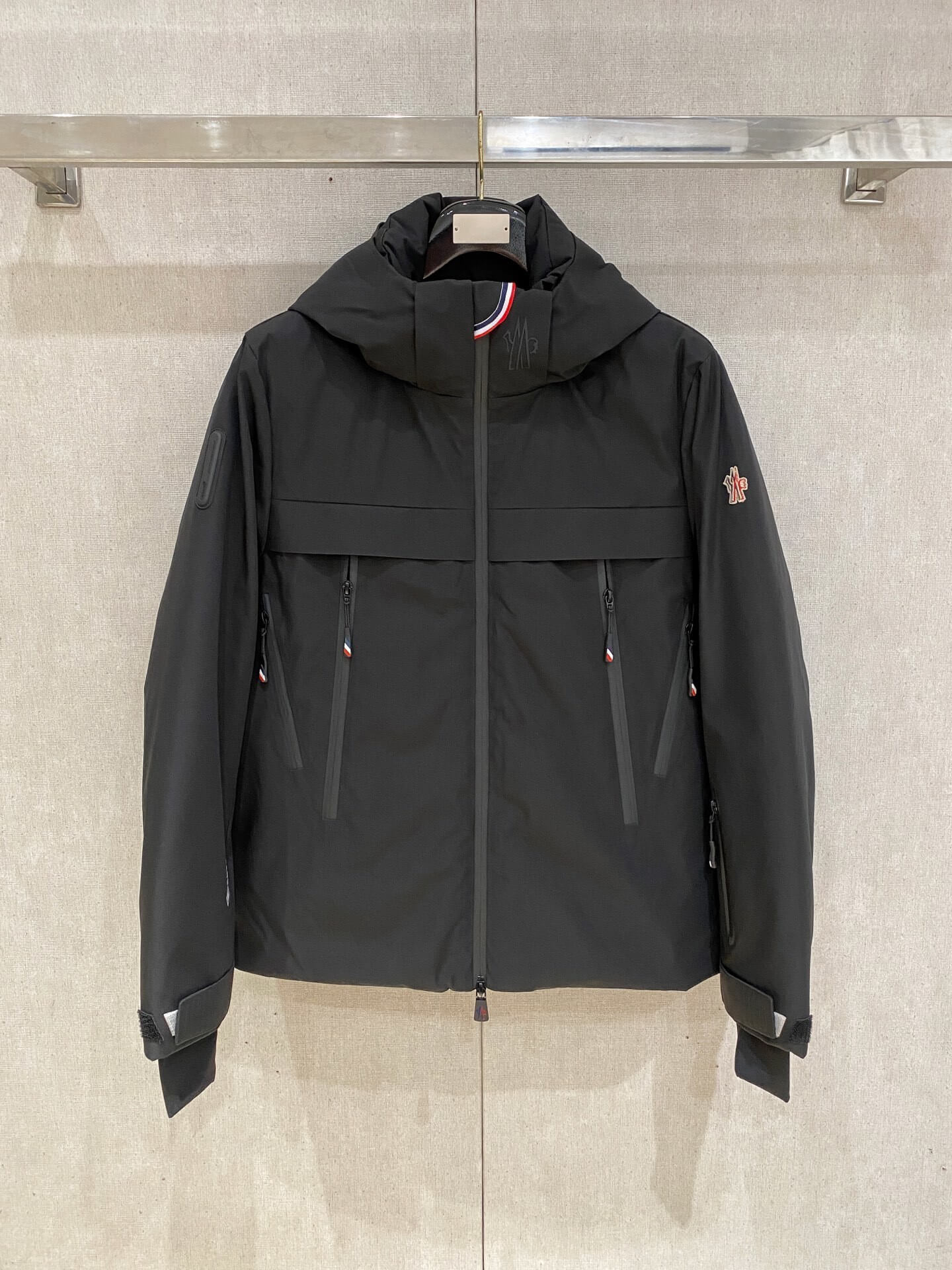 Moncler Grenoble Balmhorn Black Hooded Jacket. – HolloMen