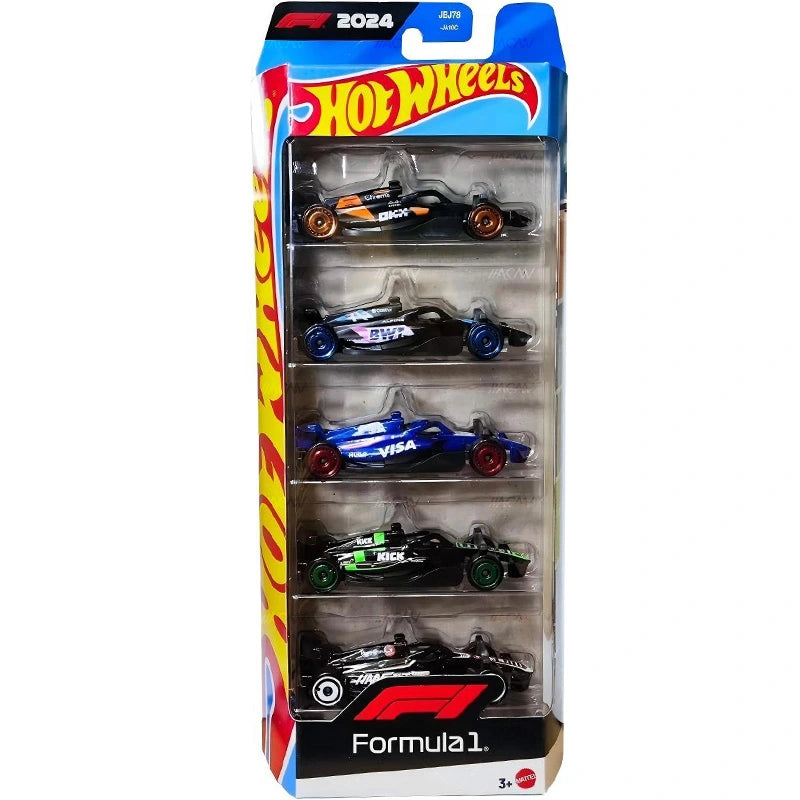Hot Wheels Formula 1 F1 5-Pack Race Team (2024 Car Livery) – Hot