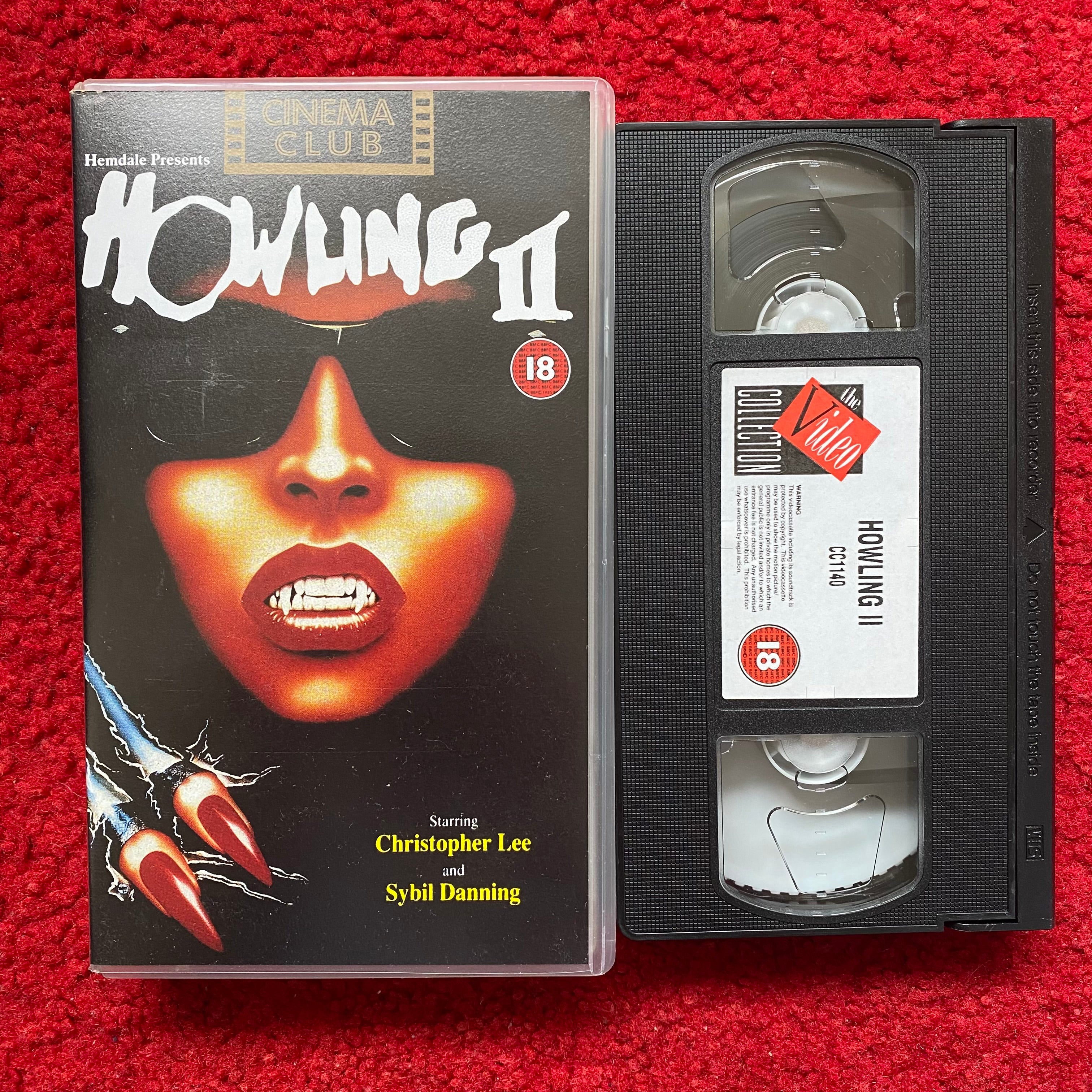 Howling 2 VHS Video (1985) CC1140 – Horror Stock