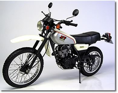 国産オフロード・バイクのプラモ