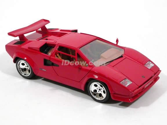 1985 Lamborghini Countach diecast model car 1:18 scale 5000