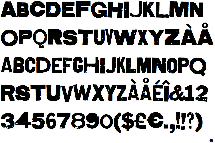 Identifont - Shelton