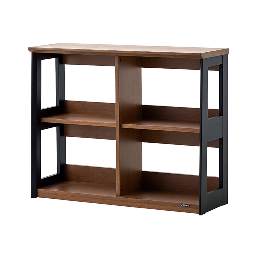 書棚「リニアミオ コンポーネントタイプ ZRL-90」ロータイプ 幅90cm 全