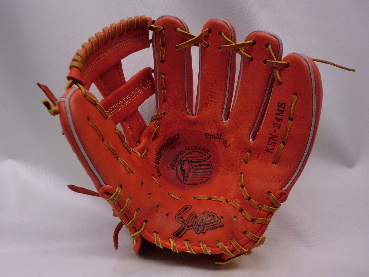この道30年】 久保田スラッガー KSN-24MS軟式グラブ／鹿児島の久保田