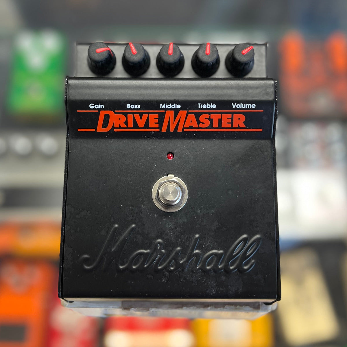 90's Original Marshall Drive Master Pedal W/-Box ( Made In England