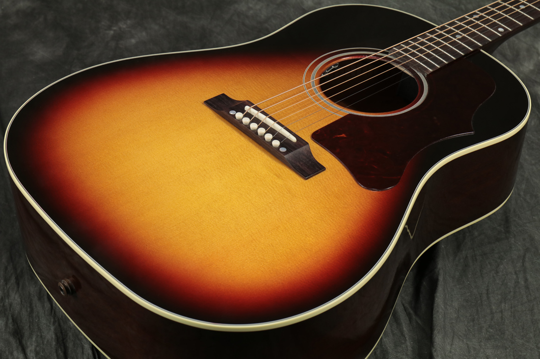 動画】30年から60年代風のヴィンテージデザインGIBSON J-45