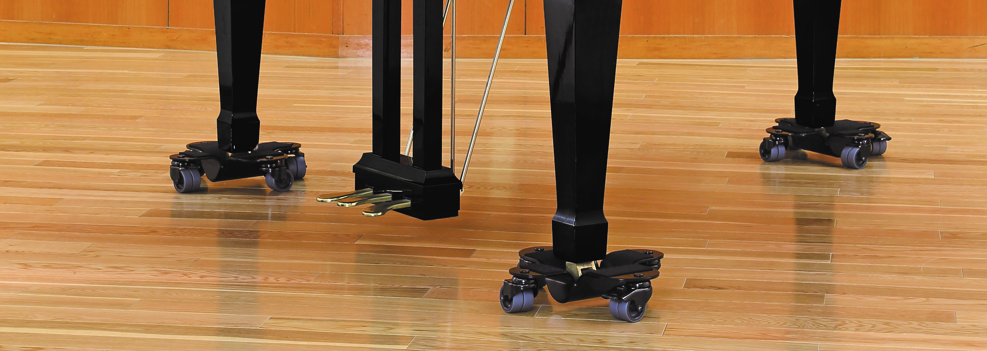 DIAPASONグランドピアノ 】防音装置・床補強パネル・椅子・カバー 付き