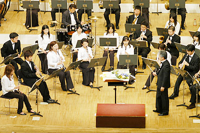 板橋区吹奏楽団 板橋区 吹奏楽 ステージ ドリル マーチング