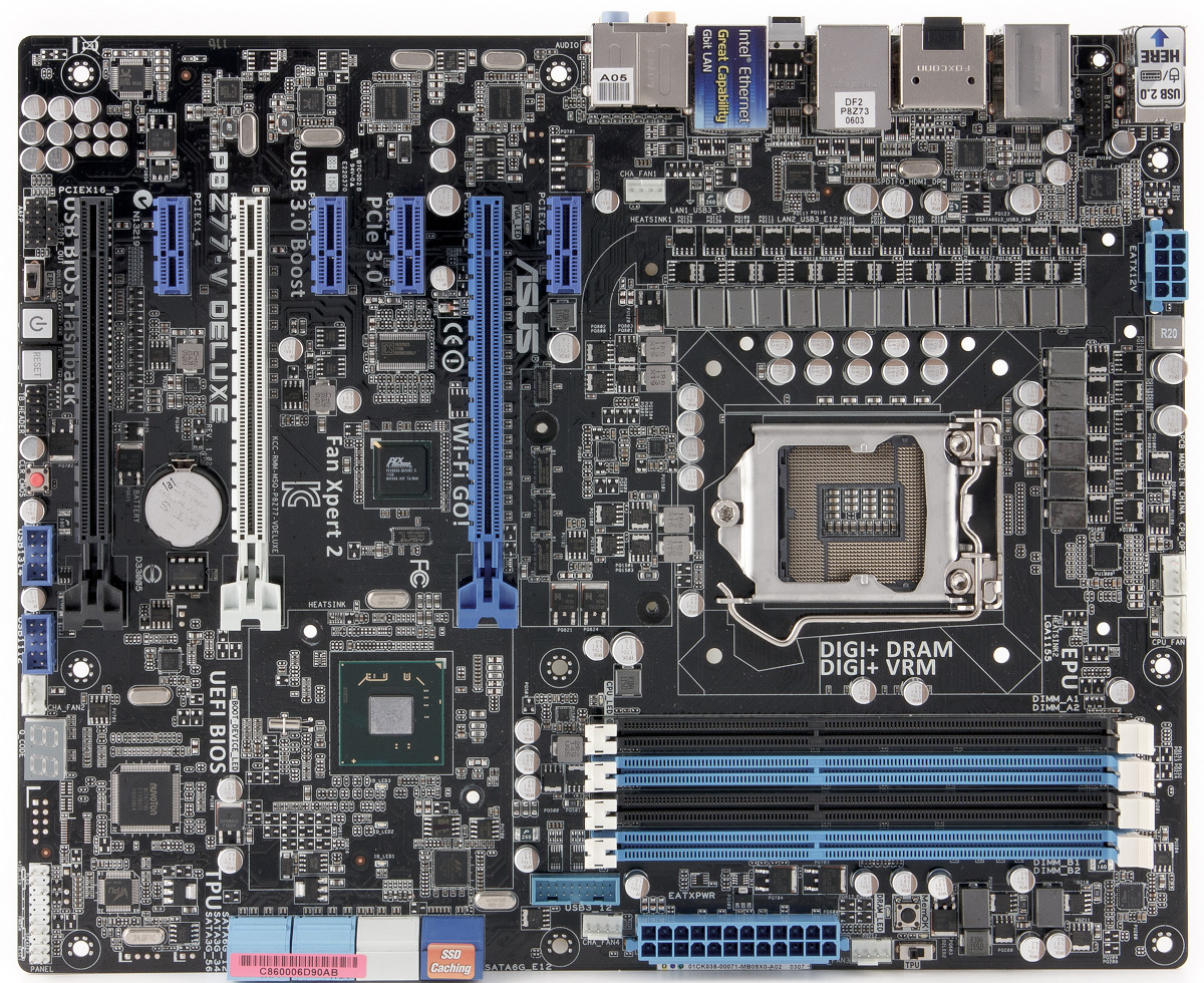 ASUS P8Z77-V Deluxe Motherboard - Page 1: Design
