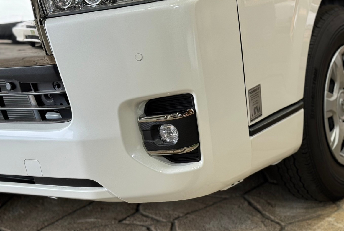 クロームベゼルフォグランプカバー