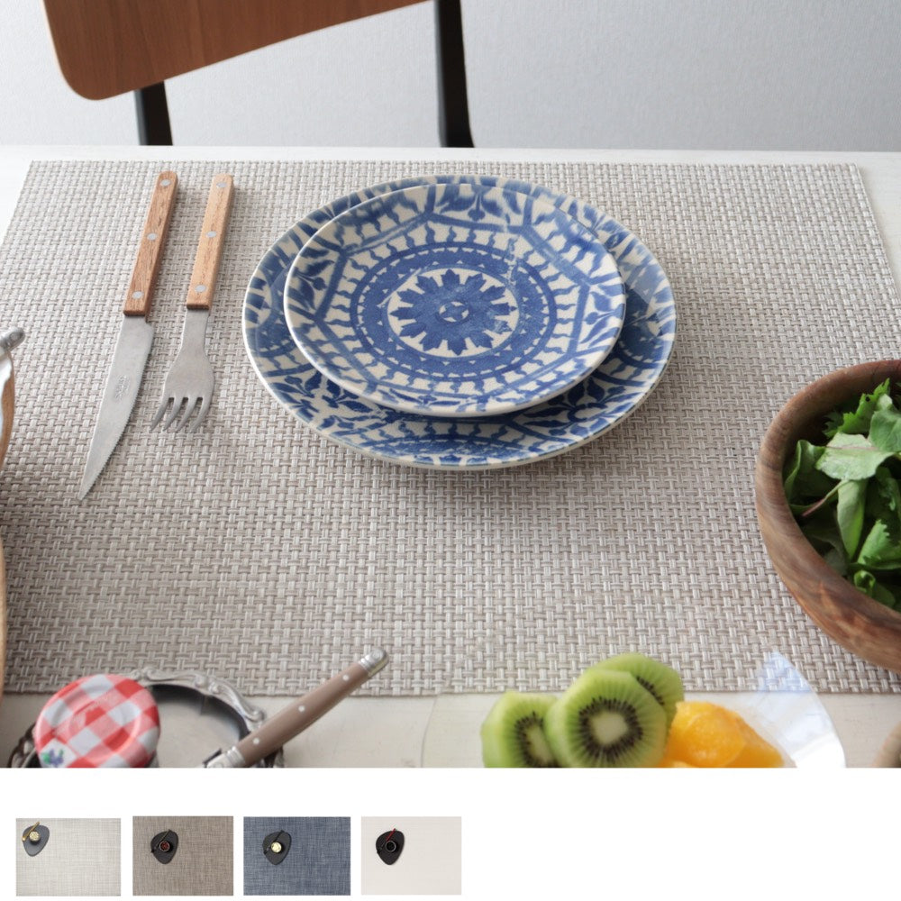 チルウィッチ ランチョンマット バスケットウィーブ レクタングル