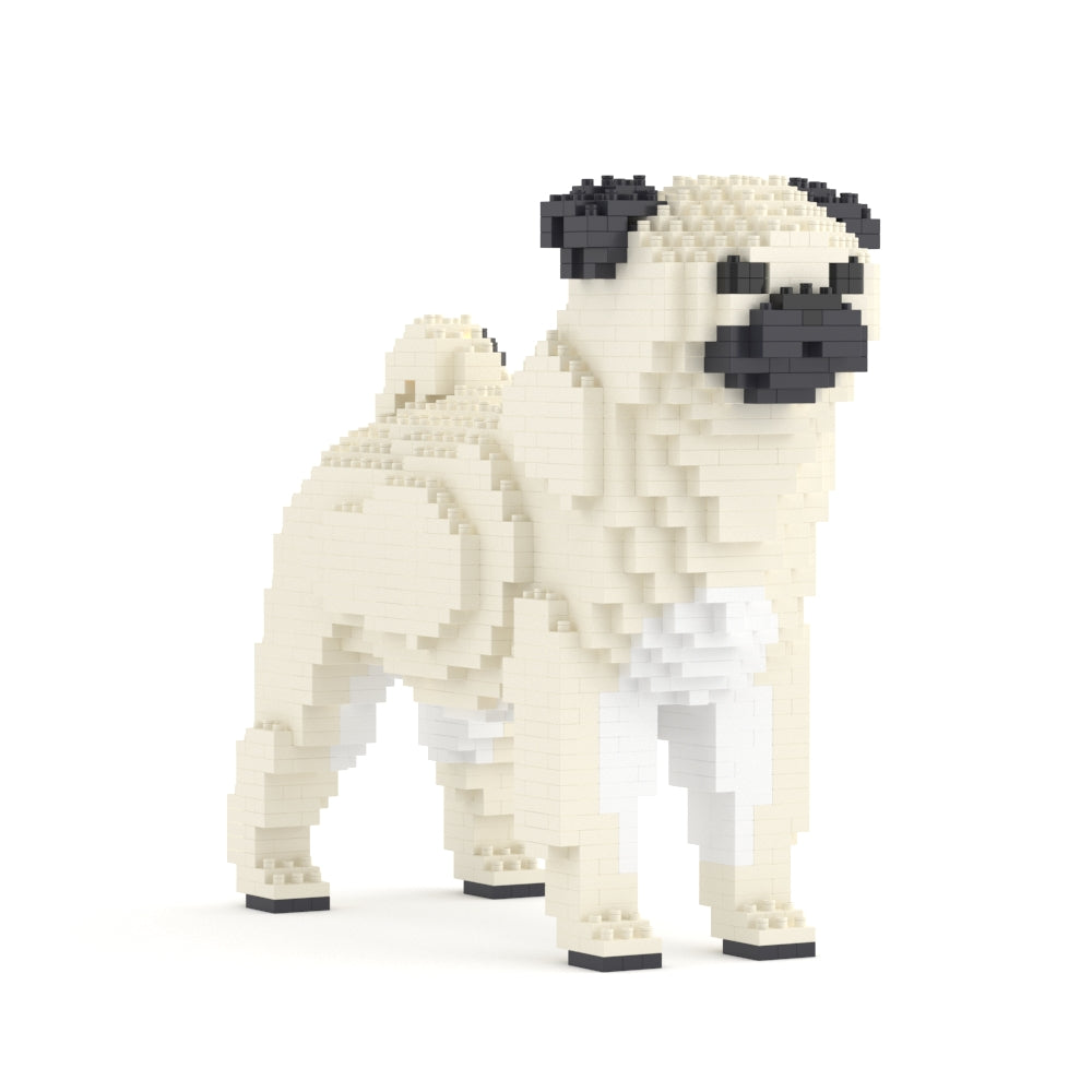Pug 01-M03 - JEKCA | Plastic Building Blocks for Kidults – JEKCA US