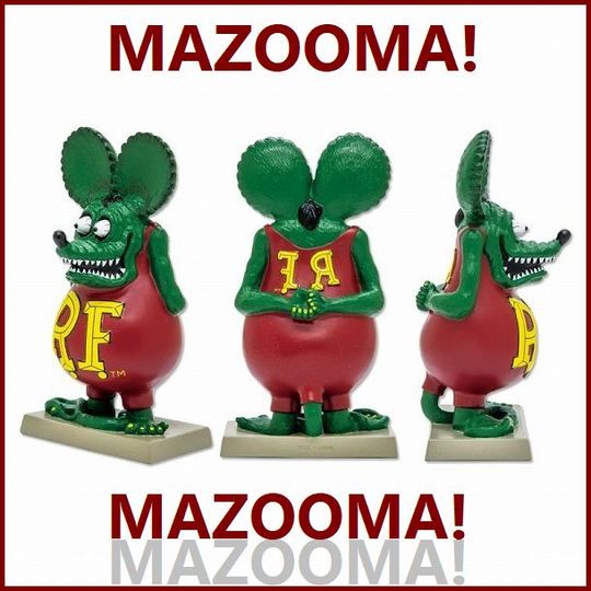 RatFink】ラットフィンク/ソフトビニール/ソフビ/ドール/スタチュウ