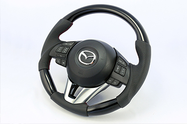 KENSTYLE マツダアクセラスポーツ ステアリングホイール KENSTYLE
